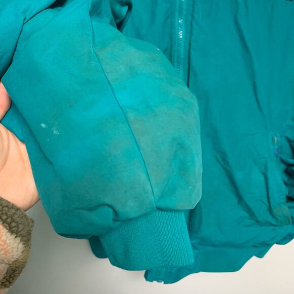 Sierra Sport Vintage Men’s S/V Stellar Sea Nylon Fleece Lined Windbreaker XL - Picture 5 of 7